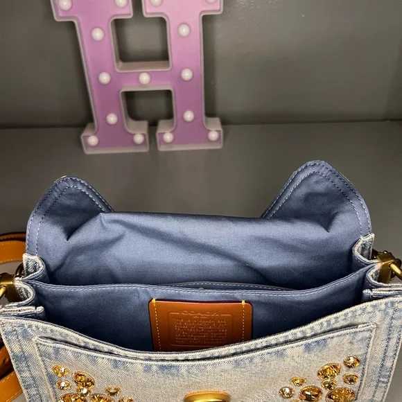 Coach Tabby Shoulder Bag 26 With Crystal - Picture 10 of 10